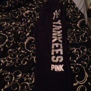Yankees pink sweats