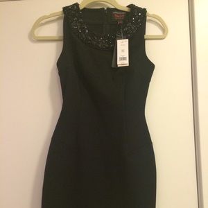 Banana Republic L'Wren Scott Beaded Neck Dress