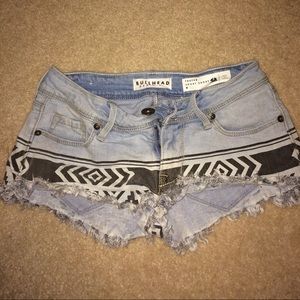 Jean shorts from pac sun :)