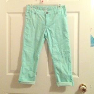 Stretchy light snake print Capris