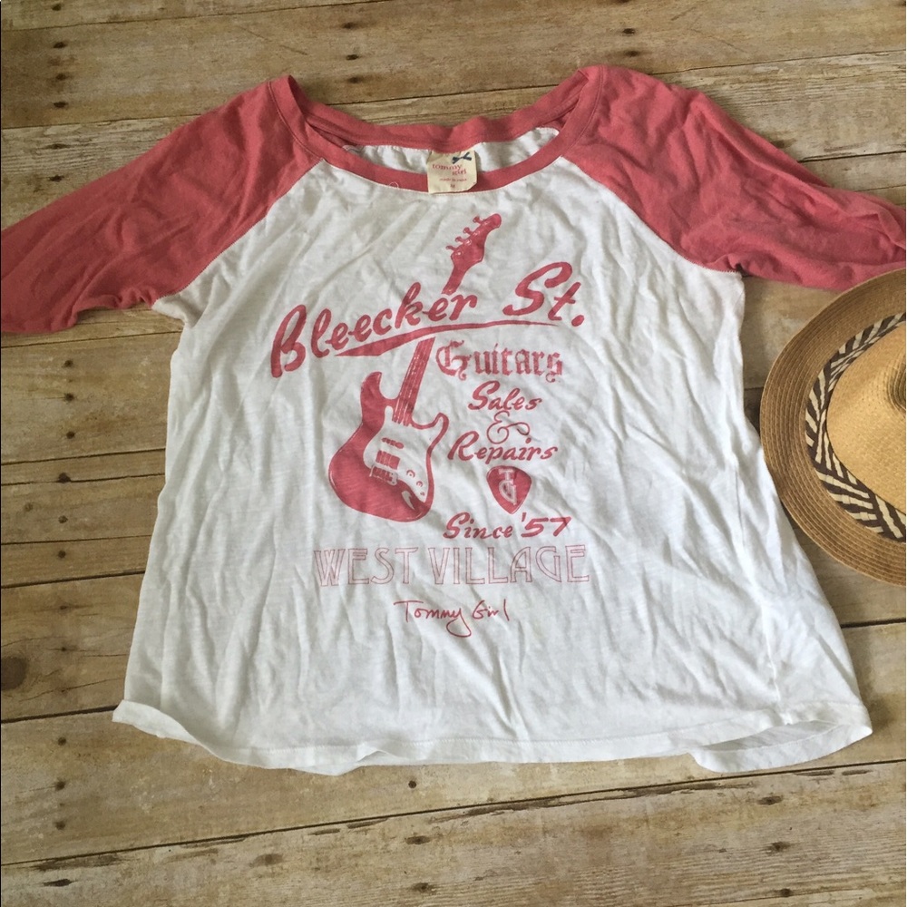 Tommy Girl Baseball Tee