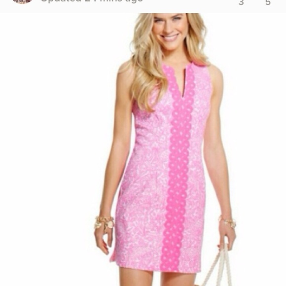 Lilly pulitzer shift dress Pink