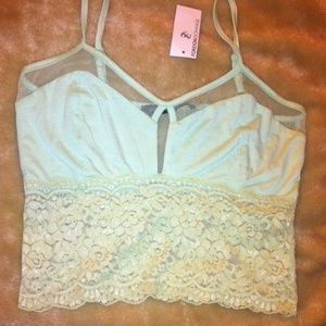 Foreign Exchange Mint Bralette
