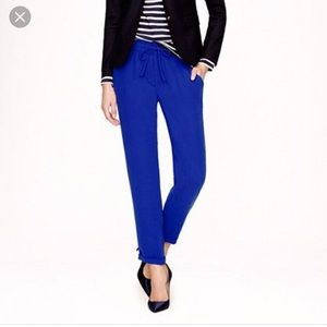 Jcrew Drapey Pants in dark teal