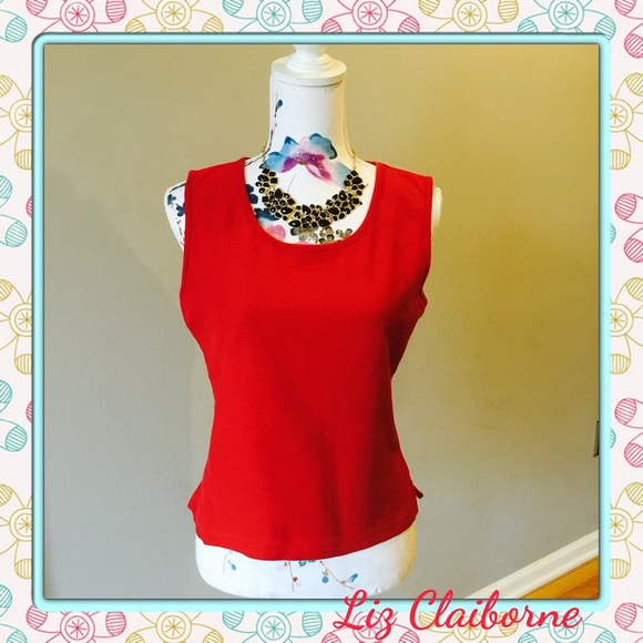 SOLD already!!! Liz Claiborne sleeveless top - Picture 1 of 3