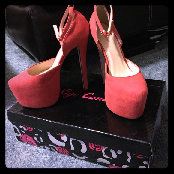 Eye Candie brand 5-6" heels