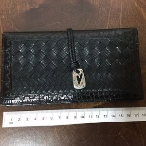 Brighton Black Wallet/Checkbook Cover