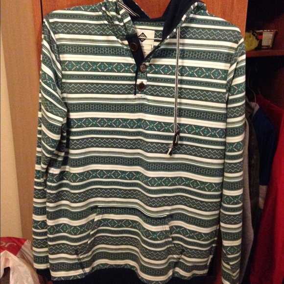 Tribal Print Hoodie