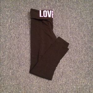 PINK black leggings!