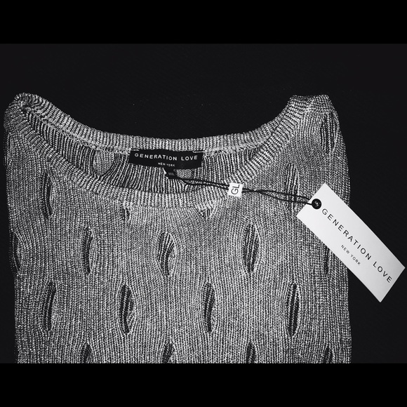 Generation Love Silver Top