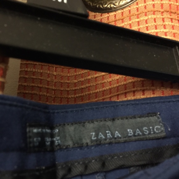Blue Zara Slacks - Picture 3 of 4