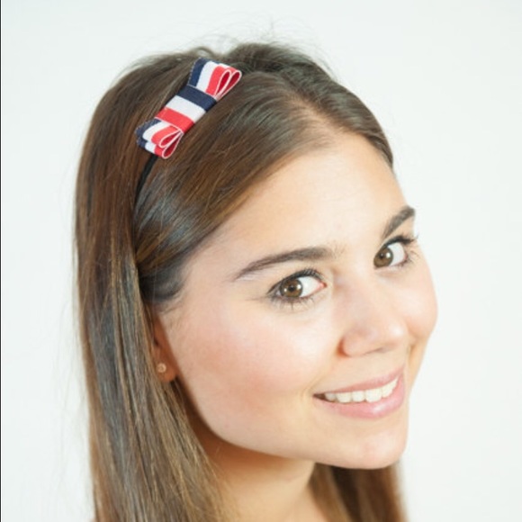 Red white and blue halo havenn headband