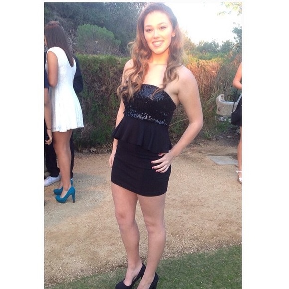 Black sequence dress❤️