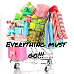 Clothes, jewelry, bags.