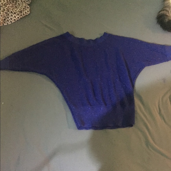 Sparkley purple shirt