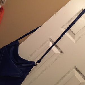 COBALT BLUE CROSS BODY BAG