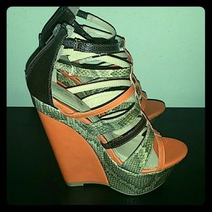 Alba Wedges (never ever worn before)