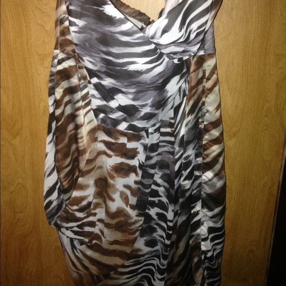 Torrid animal print dress