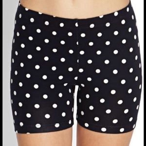 Forever 21 polka dotted shorts