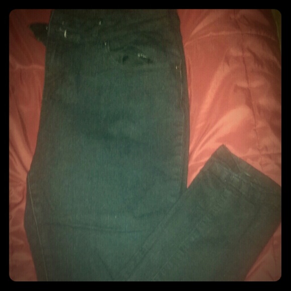 Charcoal dark blue almost black jeans