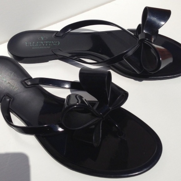 Valentino Jelly Bow Sandals