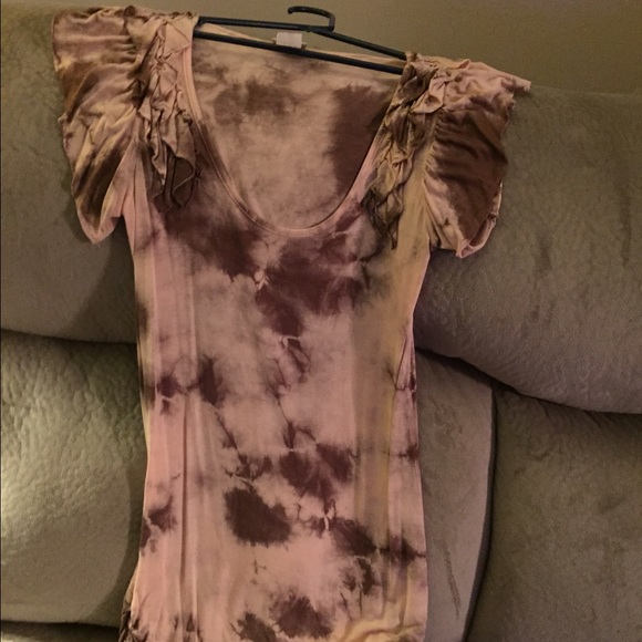 Brown and cream shirt