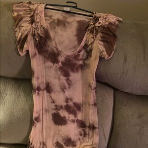 Brown and cream shirt