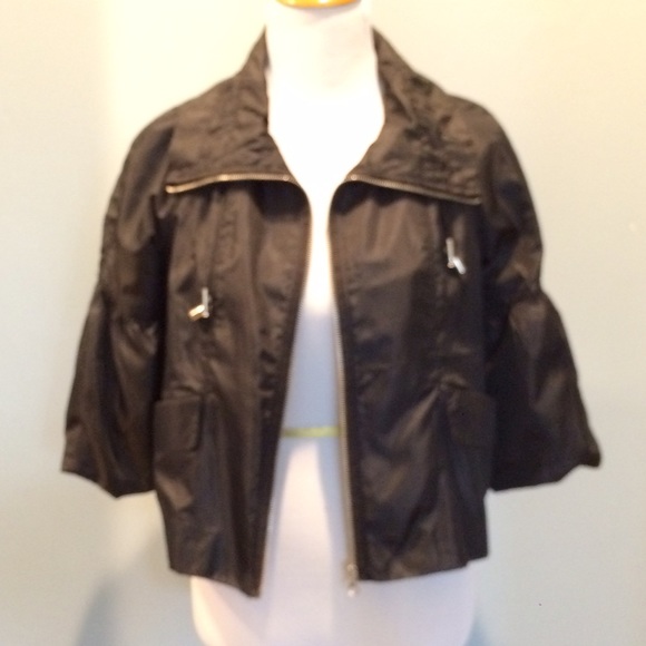 Black windbreaker jacket - Picture 1 of 4