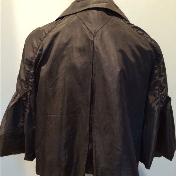 Black windbreaker jacket - Picture 3 of 4