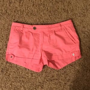 Pink shorts