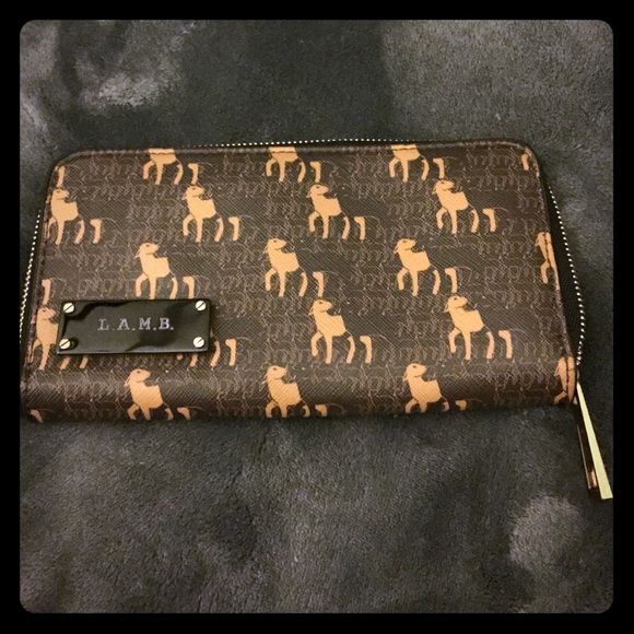 LAMB Zipper Wallet