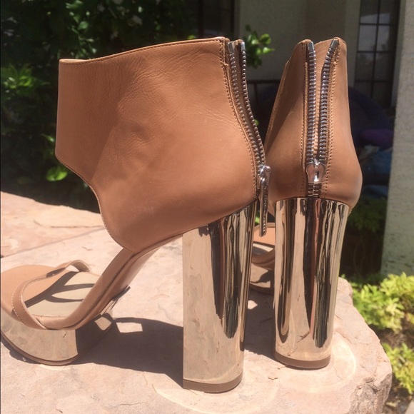 Rare Michael Kors designer mirrored heels Stunning leather - Picture 6 of 10