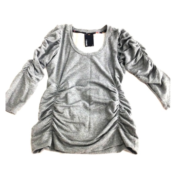 ✨SOLD✨ Anthropologie Lightweight Gray Sweater