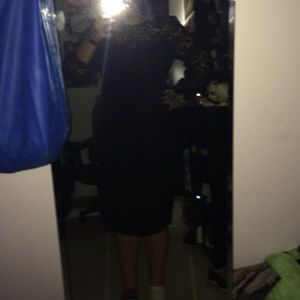 Black party dress