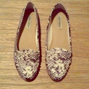 Steve Madden Snake Print Loafer