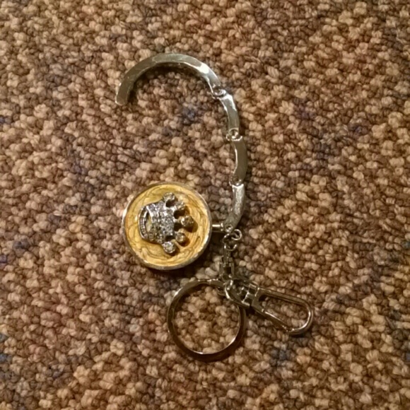 Purse Hook & Key Chain Royal Crown print - Picture 2 of 4