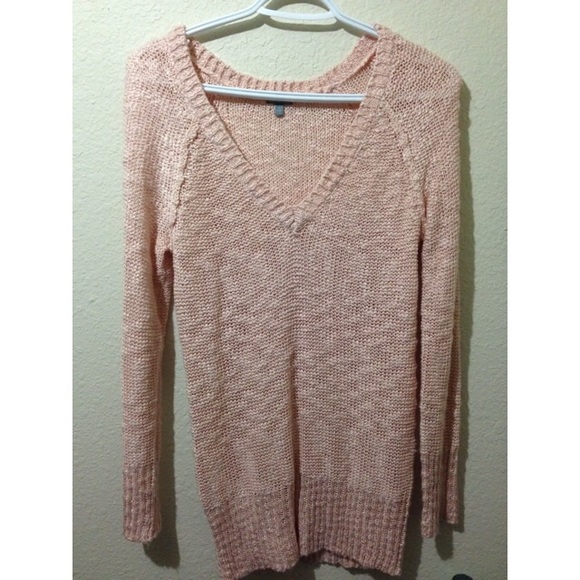Peach sweater
