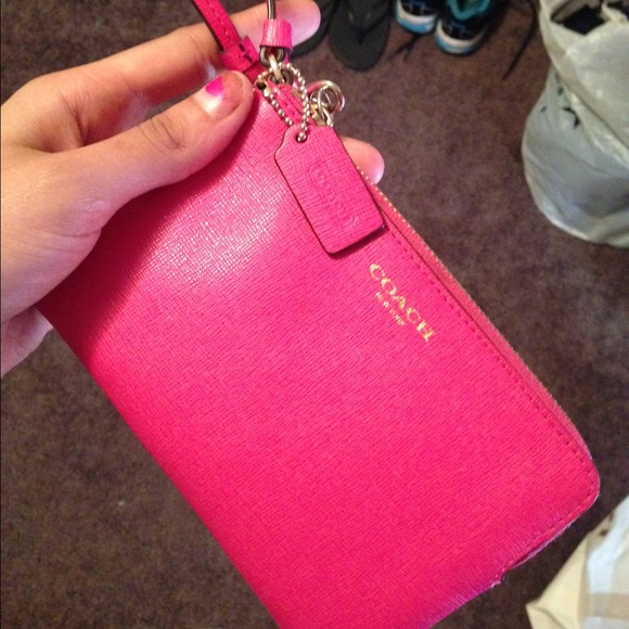 Mint condition coach wristlet I paid 89 for it