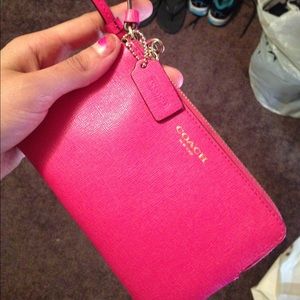 Mint condition coach wristlet I paid 89 for it