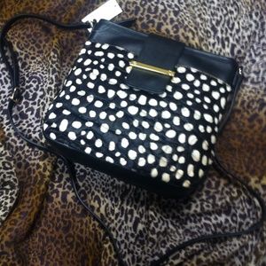 Talbots cross-body speckled purse