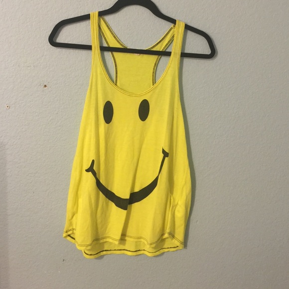 Smiley Face Graphic Tanktop