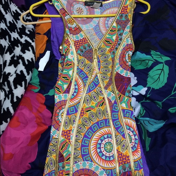 Multi color dress