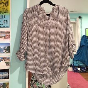 Dalia Collection Preppy Blouse