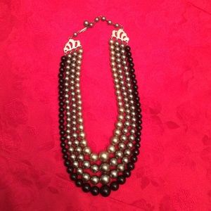 Vintage 4-strand beaded necklace