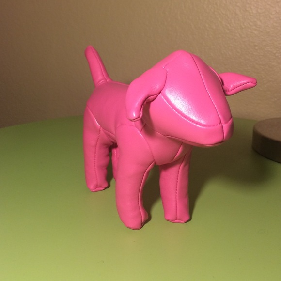 Extremely Rare! Leather Victoria's Secret Pink Dog
