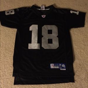 Randy Moss Raiders jersey Big kids MED