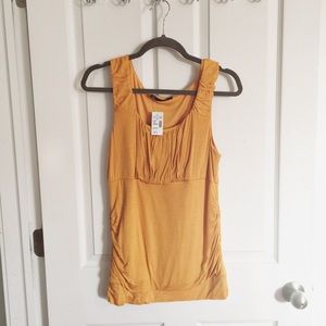 Brand new Ruched Dressy Tank Top