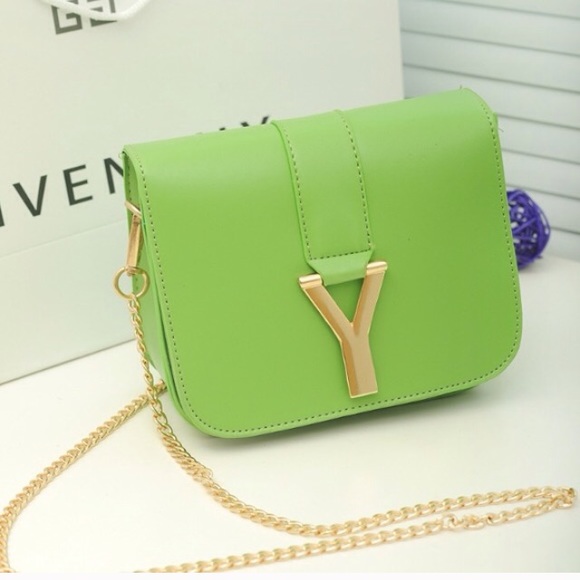 Handbags - Green PU leather bag