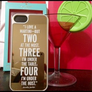 ✨kate spade I Love Martini iPhone5 Case
