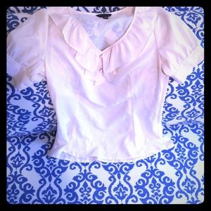 Off white summer short sleeve shirt